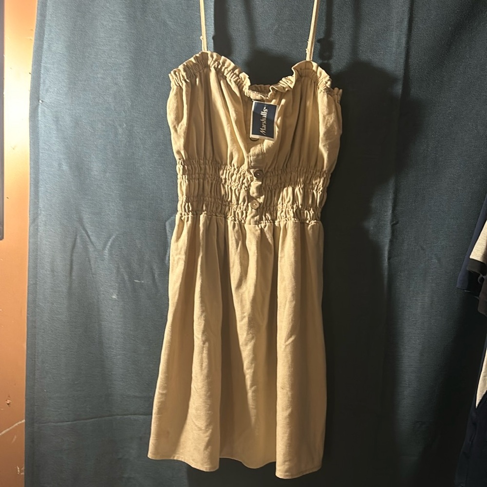 Tan Summer Dress